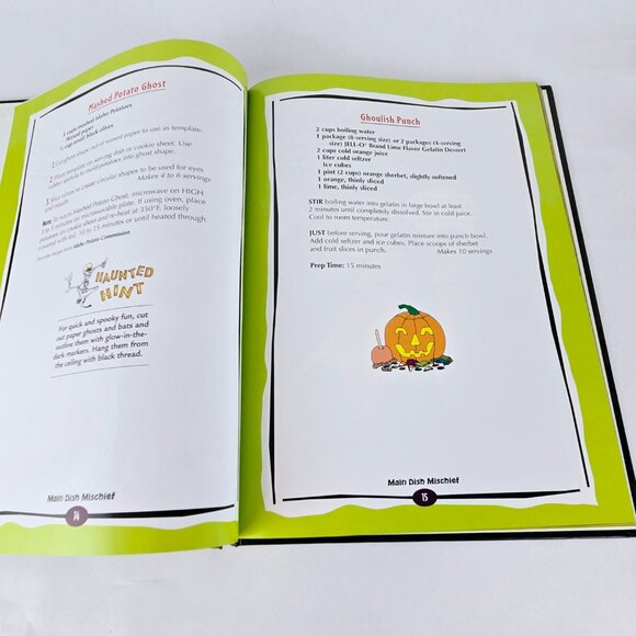 Vintage Cookbook Favorite Brand Name Delightful & Frightful Halloween Recipes - Picture 10 of 16